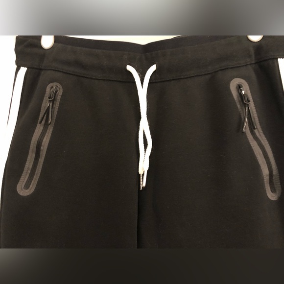 Adidas dark blue, crop fitted joggers, women size M - Picture 2 of 7